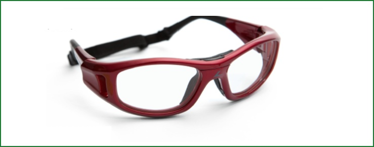 Ochelari cu dioptrii pentru sporturi de contact 